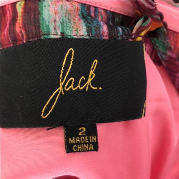 Jack by BB Dakota Watercolor Corset Party Dress - Picture 7 of 8